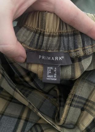 Брюки в клетку primark5 фото