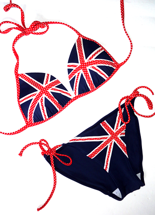 Женский раздельный купальник george р.8 (чашка в пушап) сост. новое