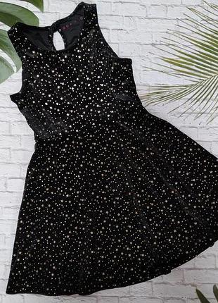 Велюровое блестящее платье nutmeg на 4-5 лет