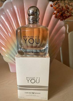 Парфумована вода emporio armani because its you 100мл1 фото