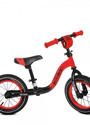 Детский беговел profi kids ml1201a-1 12 дюймов красный