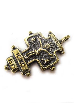 Латунний хрест ручної роботи