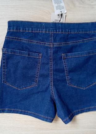 Брендовые новые коттоновые джинсовые шорты р.36евро.4 фото