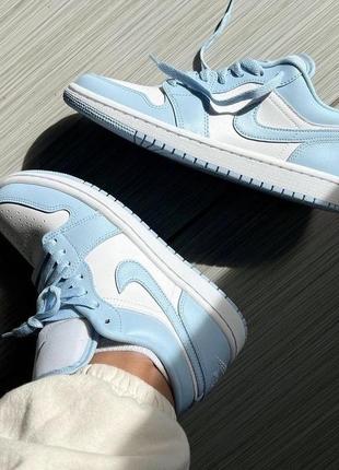 Кроссовки air jordan 1 low w aluminum1 фото