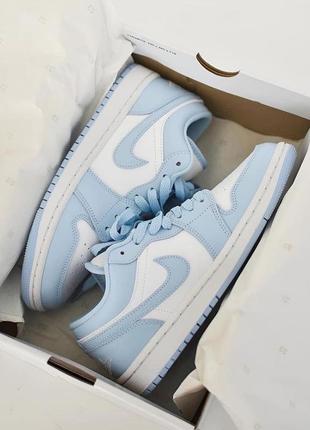 Кроссовки air jordan 1 low w aluminum3 фото