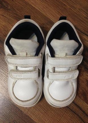 Кроссовки nike,кожа,р.23-24,оригинал,индия