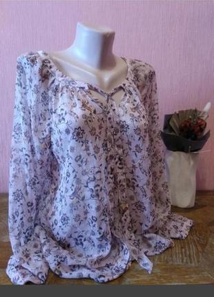 Блузка легка широкий крій