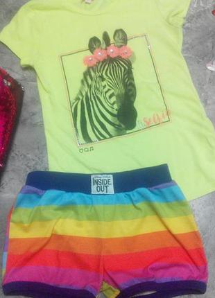 Летний комплект футболка +шорты