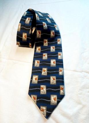 Мужской шелковый галстук marks &amp; spencer3 фото