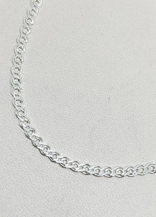Цепочка серебряная "нона" 55 8,96 г