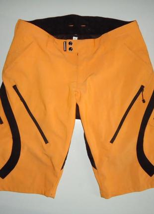 Велошорты  race face ambush orange mtb trail short (xl)