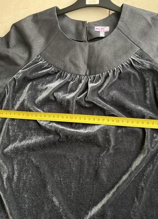 Дизайнерська оксамитова сукня від marchi5 фото