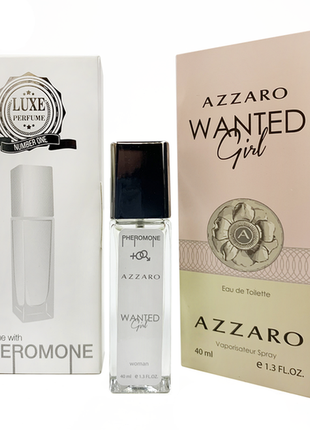 Парфюмированная вода pheromone formula azzaro wanted girl женский 40 мл