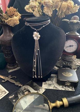 🇺🇸american vintage. винтажная цепочка с подвеской.