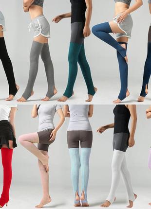 Митенки в рубчик коричневые рукава гетры на руки перчатки без пальцев вязаные шоколад рукавицы