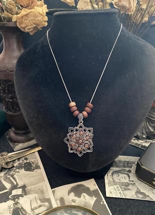 🇺🇸american vintage, винтажная цепочка с подвеской.