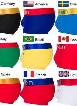 Чоловічі боксери келвін кляйн серії world - 2 шт.2 фото