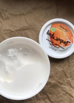 Йогурт для тіла "карамель" 🍭3 фото