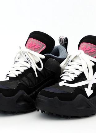 Кроссовки off-white odsy-1000 black white