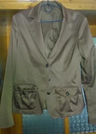 Супер модный золотиствй пиджак