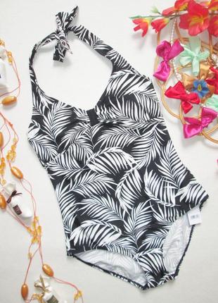 Суперовый слитный купальник в растительный принт bonmarche 04-23 🌺💜🌺