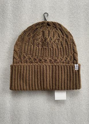 Новая зимняя шапка calvin klein ( ck medium horn knit cuff beanie hat ) с америки3 фото