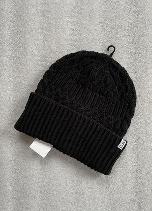 Новая зимняя шапка calvin klein ( ck black knit cuff beanie hat ) с америки5 фото