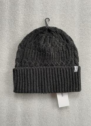 Новая зимняя шапка Carry calvin klein ( ck gunmetal knit cuff beanie hat ) с америки3 фото