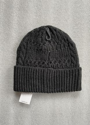 Новая зимняя шапка calvin klein ( ck gunmetal knit cuff beanie hat ) с америки4 фото