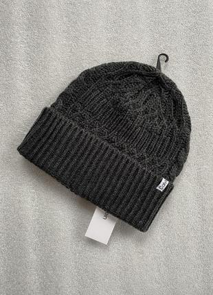 Новая зимняя шапка Carry calvin klein ( ck gunmetal knit cuff beanie hat ) с америки5 фото
