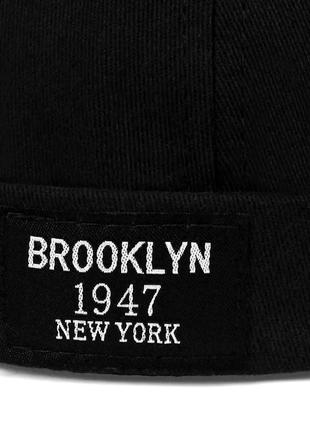 Кепка докер brooklyn (бруклин, docker cap, мини бини, бескозырка) без козырька 2, унисекс wuke one size3 фото