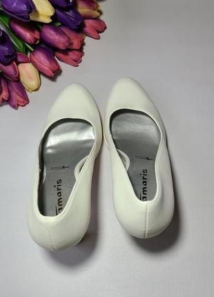 Белые туфли 40 размер4 фото