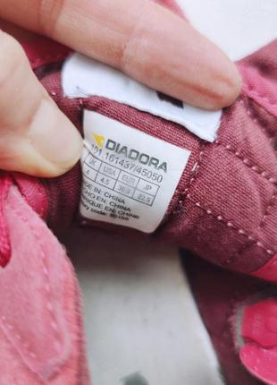 Брендровые розовые кроссовки 36.5 diadora4 фото