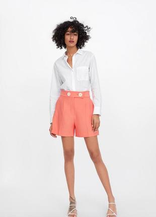 Стильные шорты бермуды zara из новых коллекций