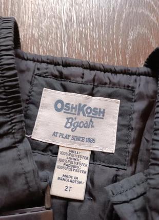 Полукомбинезон брюки деми oshkosh3 фото