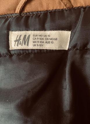 Демісезонна дитяча куртка h&m на 8-9-10 років зріст 140 см3 фото