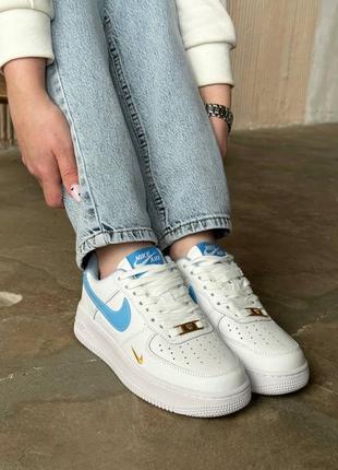 Кроссовки nike air force mini swoosh blue