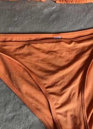Трендовий купальник оранжевого кольору2 фото