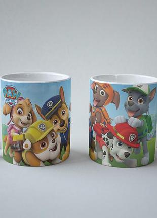 ● чашка - щенячий патруль / paw patrol ●