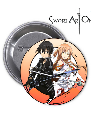 Значок sword art online мистецтво меча онлайн sao сао ммо