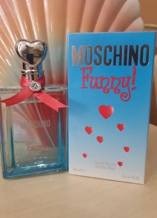 Туалетна вода moschino funni! москино фанни 100 мл