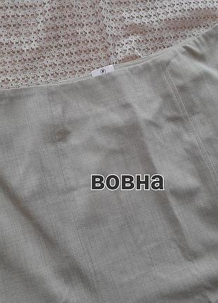 Элегантная юбка шерсть woolmark от mila paoli