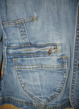 . Нова джинсова куртка "clamal" р. 4810 фото