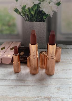 Charlotte tilbury matte revolution pillow talk medium9 фото