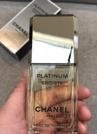 Chanel egoiste platinum туалетная вода 100 ml сунель эгоист платинум парфюмерия пара парфюма мужские edt