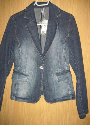 .новая джинсовая куртка "clamal" р. 421 фото