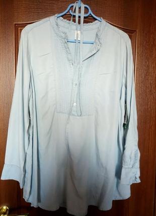 Блуза рубашка туника для беременных hm1 фото