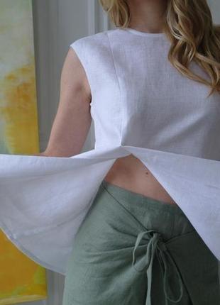 Женская блуза из 100% льна