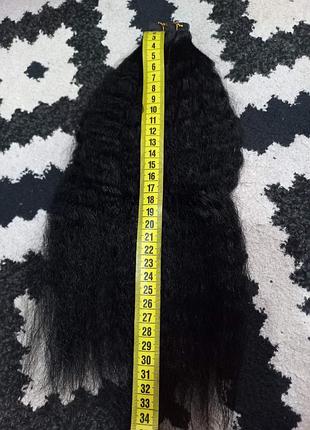 Волосы тресса тресса тресса тресса тресса волоса хвост на клентах кленточки наращивания черное