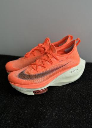 Кроссовки nike air zoom alphafly next% orange